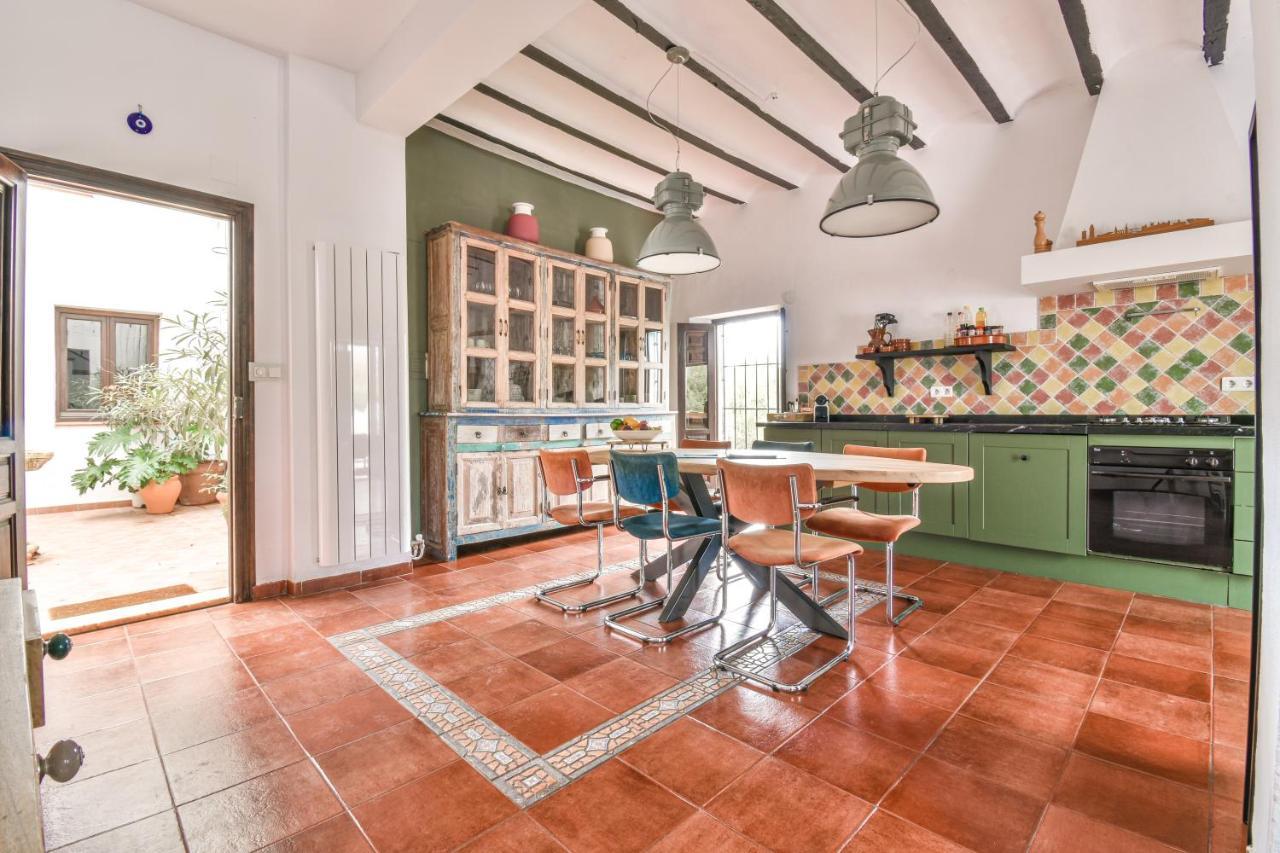Casa Sol Y Aire - Vakantievilla In Dorp Met Prive Zwembad Pinos del Valle Exterior foto